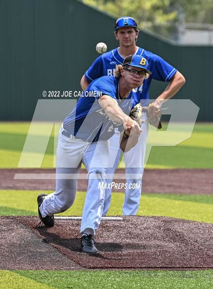 Thumbnail 3 in Blanco vs Marion (UIL 3A Region 4 Baseball Quarterfinal) photogallery.
