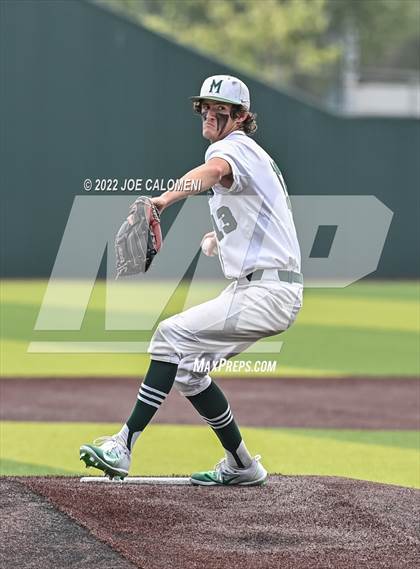 Thumbnail 2 in Blanco vs Marion (UIL 3A Region 4 Baseball Quarterfinal) photogallery.
