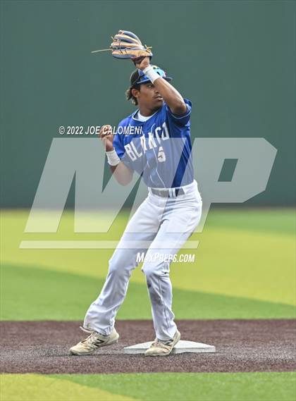 Thumbnail 1 in Blanco vs Marion (UIL 3A Region 4 Baseball Quarterfinal) photogallery.