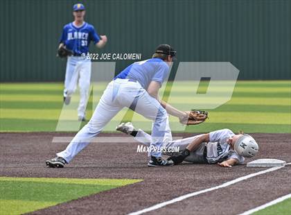 Thumbnail 3 in Blanco vs Marion (UIL 3A Region 4 Baseball Quarterfinal) photogallery.