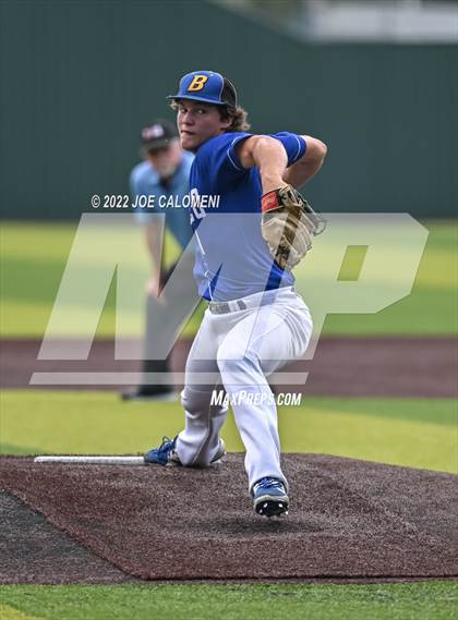 Thumbnail 2 in Blanco vs Marion (UIL 3A Region 4 Baseball Quarterfinal) photogallery.