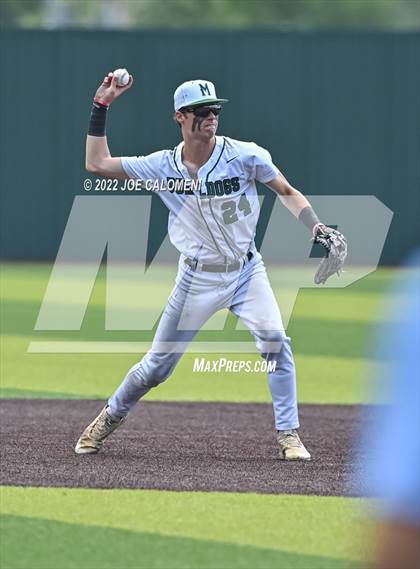Thumbnail 3 in Blanco vs Marion (UIL 3A Region 4 Baseball Quarterfinal) photogallery.