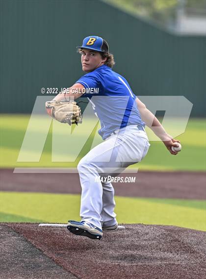 Thumbnail 1 in Blanco vs Marion (UIL 3A Region 4 Baseball Quarterfinal) photogallery.