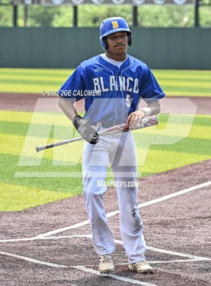 Thumbnail 3 in Blanco vs Marion (UIL 3A Region 4 Baseball Quarterfinal) photogallery.