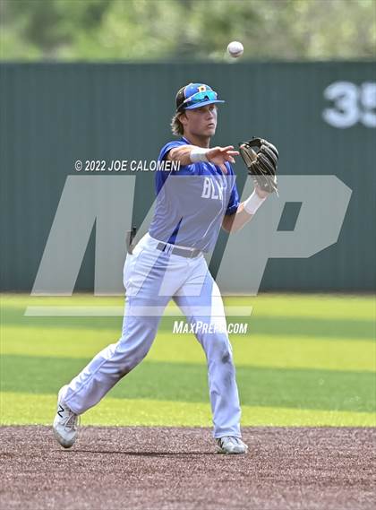 Thumbnail 2 in Blanco vs Marion (UIL 3A Region 4 Baseball Quarterfinal) photogallery.