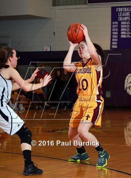 Thumbnail 1 in Elk County Catholic vs Northern Potter (District IX Class A Quarterfinal) photogallery.