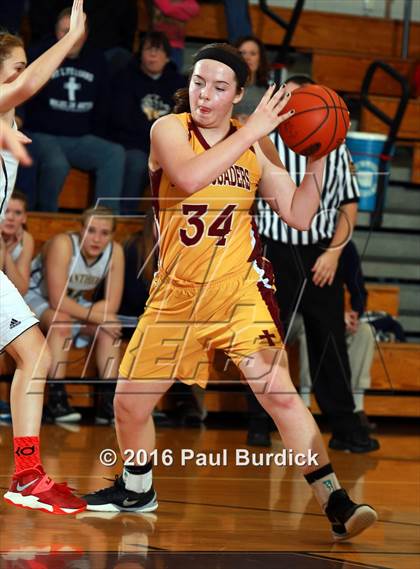 Thumbnail 2 in Elk County Catholic vs Northern Potter (District IX Class A Quarterfinal) photogallery.