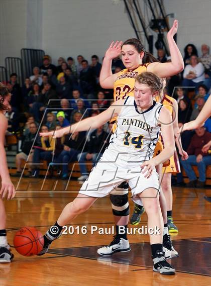 Thumbnail 1 in Elk County Catholic vs Northern Potter (District IX Class A Quarterfinal) photogallery.