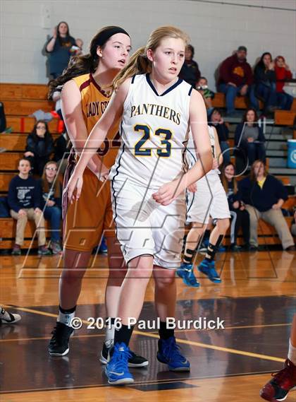 Thumbnail 3 in Elk County Catholic vs Northern Potter (District IX Class A Quarterfinal) photogallery.