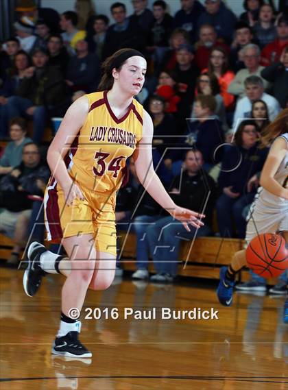 Thumbnail 2 in Elk County Catholic vs Northern Potter (District IX Class A Quarterfinal) photogallery.