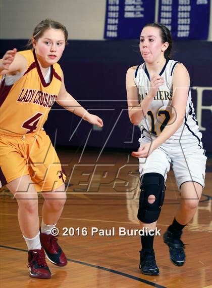 Thumbnail 1 in Elk County Catholic vs Northern Potter (District IX Class A Quarterfinal) photogallery.