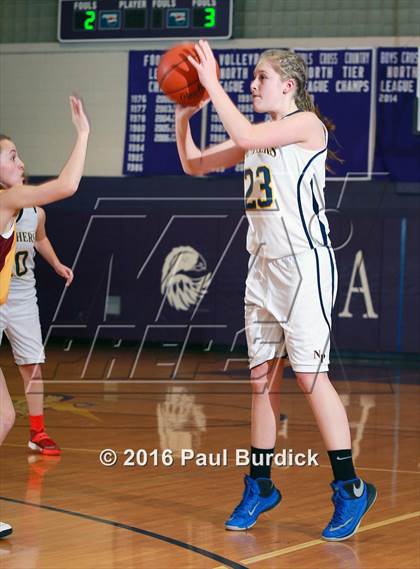 Thumbnail 2 in Elk County Catholic vs Northern Potter (District IX Class A Quarterfinal) photogallery.