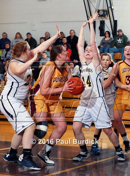 Thumbnail 2 in Elk County Catholic vs Northern Potter (District IX Class A Quarterfinal) photogallery.