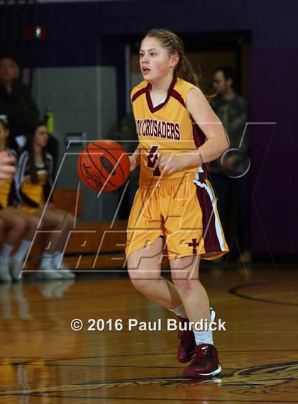 Thumbnail 2 in Elk County Catholic vs Northern Potter (District IX Class A Quarterfinal) photogallery.