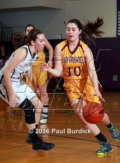 Thumbnail 2 in Elk County Catholic vs Northern Potter (District IX Class A Quarterfinal) photogallery.