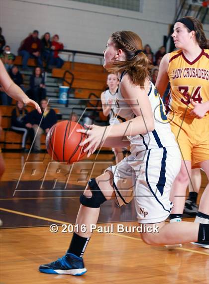 Thumbnail 3 in Elk County Catholic vs Northern Potter (District IX Class A Quarterfinal) photogallery.