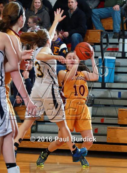 Thumbnail 1 in Elk County Catholic vs Northern Potter (District IX Class A Quarterfinal) photogallery.