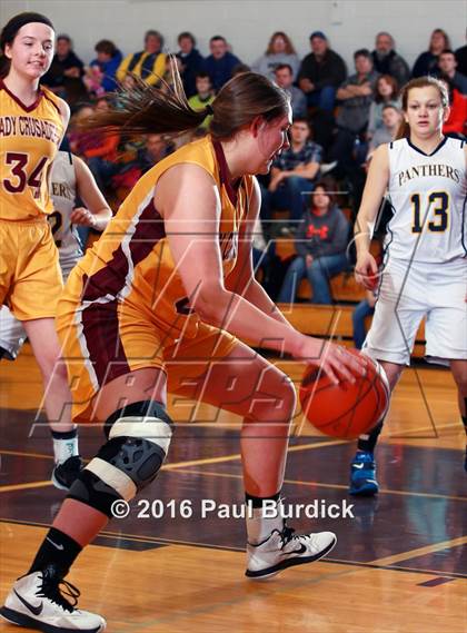 Thumbnail 1 in Elk County Catholic vs Northern Potter (District IX Class A Quarterfinal) photogallery.