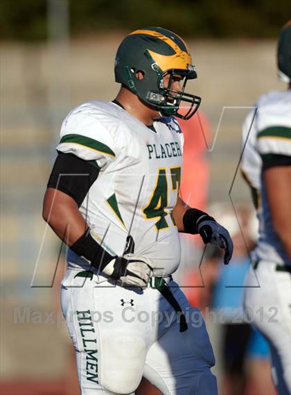 Thumbnail 3 in Foothill vs. Placer (Football for Families) photogallery.