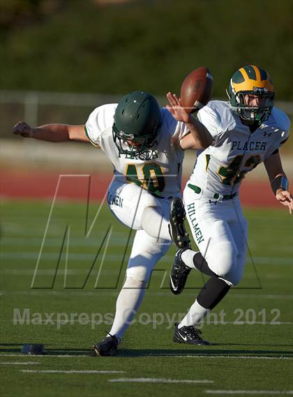 Thumbnail 2 in Foothill vs. Placer (Football for Families) photogallery.