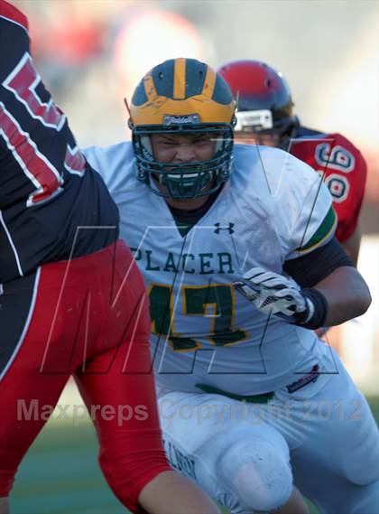 Thumbnail 2 in Foothill vs. Placer (Football for Families) photogallery.