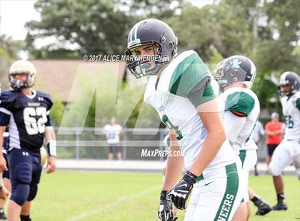 Thumbnail 3 in Bishop McLaughlin Catholic vs Gulf (Scrimmage) photogallery.