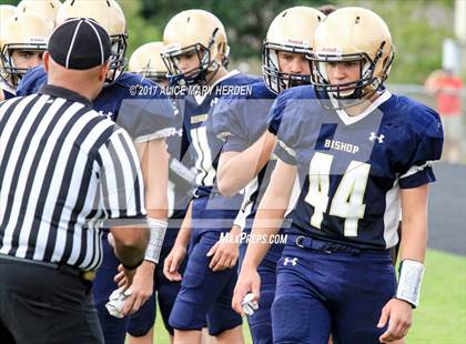 Thumbnail 3 in Bishop McLaughlin Catholic vs Gulf (Scrimmage) photogallery.