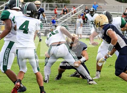 Thumbnail 1 in Bishop McLaughlin Catholic vs Gulf (Scrimmage) photogallery.