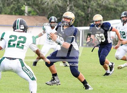 Thumbnail 1 in Bishop McLaughlin Catholic vs Gulf (Scrimmage) photogallery.