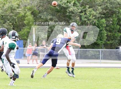 Thumbnail 2 in Bishop McLaughlin Catholic vs Gulf (Scrimmage) photogallery.