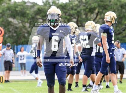 Thumbnail 3 in Bishop McLaughlin Catholic vs Gulf (Scrimmage) photogallery.