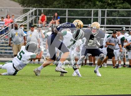 Thumbnail 3 in Bishop McLaughlin Catholic vs Gulf (Scrimmage) photogallery.