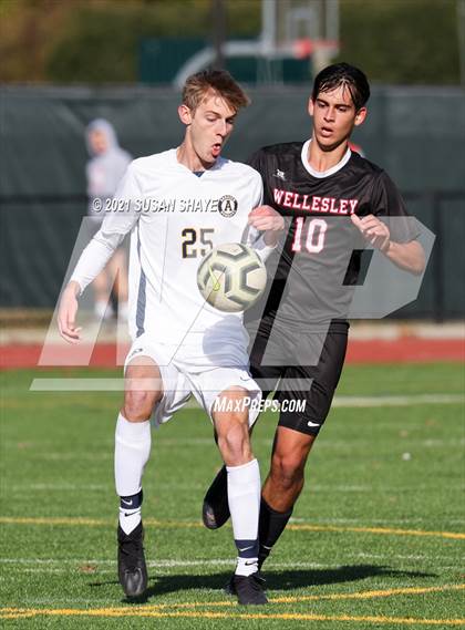 Thumbnail 3 in Andover @ Wellesley (MIAA Division 1 Preliminary Round) photogallery.