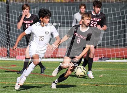Thumbnail 3 in Andover @ Wellesley (MIAA Division 1 Preliminary Round) photogallery.