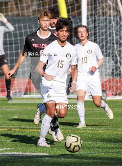 Thumbnail 2 in Andover @ Wellesley (MIAA Division 1 Preliminary Round) photogallery.