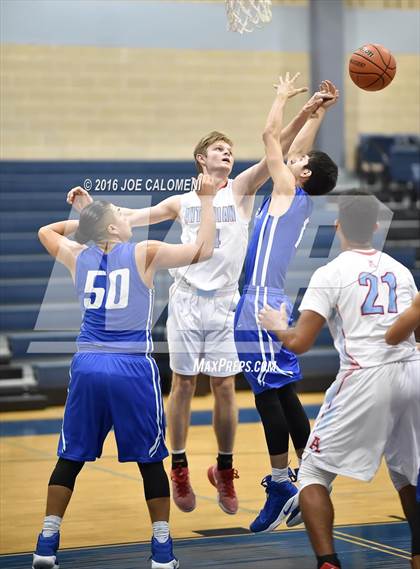 Thumbnail 1 in Antonian Prep vs South San Antonio (SAISD Invitational) photogallery.