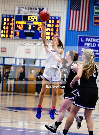 Thumbnail 1 in Chantilly vs. Bishop O'Connell (Rebel Run Classic) photogallery.
