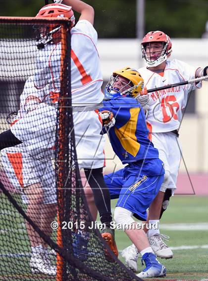 Thumbnail 2 in Mamaroneck vs. Mahopac (Section 1 Class A Final) photogallery.