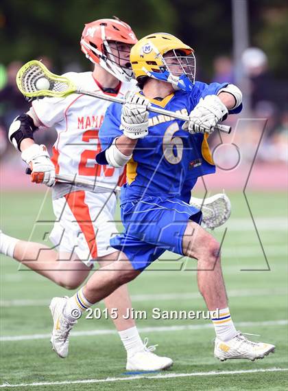 Thumbnail 3 in Mamaroneck vs. Mahopac (Section 1 Class A Final) photogallery.
