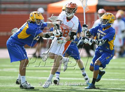Thumbnail 3 in Mamaroneck vs. Mahopac (Section 1 Class A Final) photogallery.