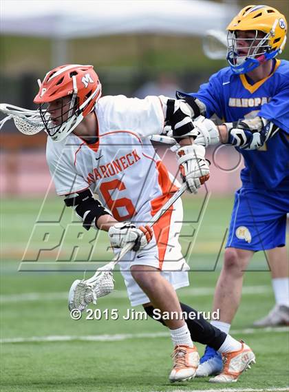 Thumbnail 3 in Mamaroneck vs. Mahopac (Section 1 Class A Final) photogallery.
