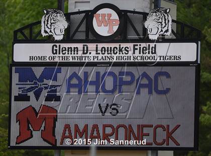 Thumbnail 2 in Mamaroneck vs. Mahopac (Section 1 Class A Final) photogallery.