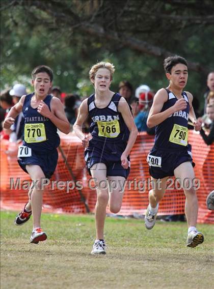 Thumbnail 1 in CIF State Cross Country Championships (D5 Boys) photogallery.