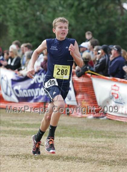 Thumbnail 1 in CIF State Cross Country Championships (D5 Boys) photogallery.