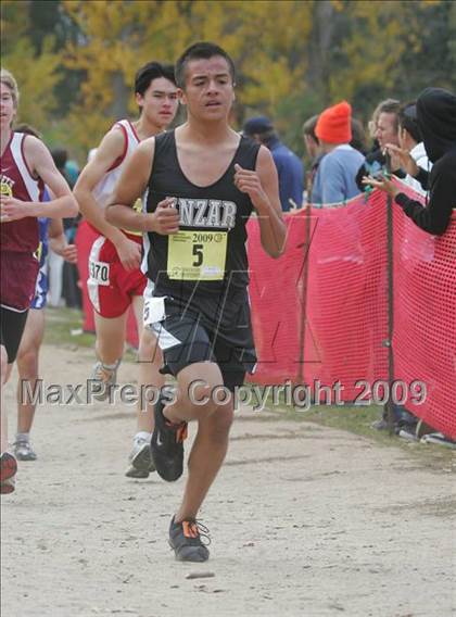 Thumbnail 3 in CIF State Cross Country Championships (D5 Boys) photogallery.
