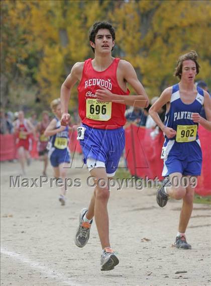 Thumbnail 1 in CIF State Cross Country Championships (D5 Boys) photogallery.