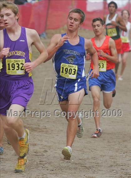 Thumbnail 1 in CIF State Cross Country Championships (D5 Boys) photogallery.