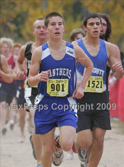 Thumbnail 1 in CIF State Cross Country Championships (D5 Boys) photogallery.