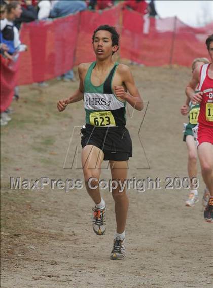 Thumbnail 3 in CIF State Cross Country Championships (D5 Boys) photogallery.