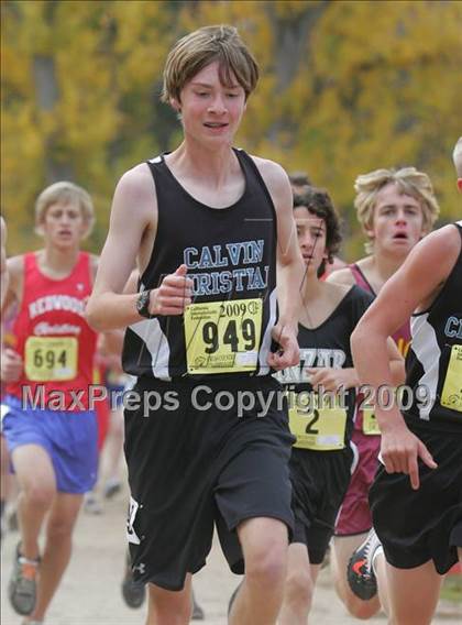 Thumbnail 1 in CIF State Cross Country Championships (D5 Boys) photogallery.